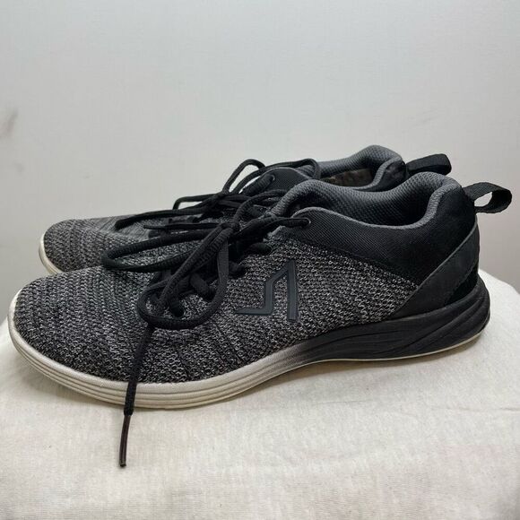 Vionic 335 Adley Womens Black Gray Lace Up Knit‎ Shoes ASR-1437 - Size 7 Comfort - Picture 3 of 8